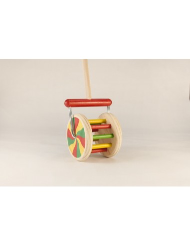 Canne à pousser grande roue - MORA PLAY 1+