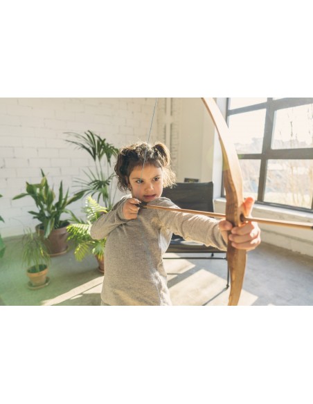 Arc en bois avec des flèches - MORA PLAY 6+