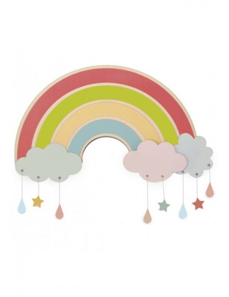 Mon arc-en-ciel en bois multicolore à fabriquer - LES CAHIERS DE CONSTANCE 6+