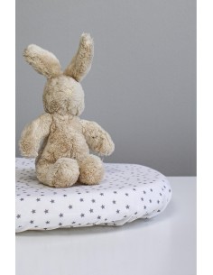 Drap housse COTON BIO motifs Etoiles - Berceau/landau -... 2