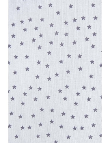 Drap housse COTON BIO motifs Etoiles - pour lit...