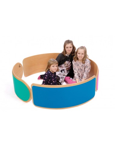 Planche d'équilibre Classique en bois avec...