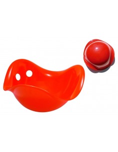 Bilibo rouge - jeu d'équilibre et jeu libre - MOLUK 2+
