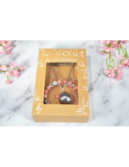 Bracelet d'allaitement - Quartz Rose - IRREVERSIBLE