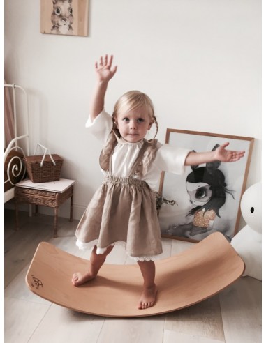 Planche d'équilibre Classique en bois avec...