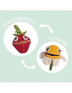 Jouet Réversible Marie la fraise - MYUM 3+