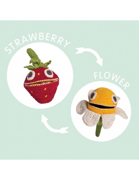 Jouet Réversible Marie la fraise - MYUM 3+