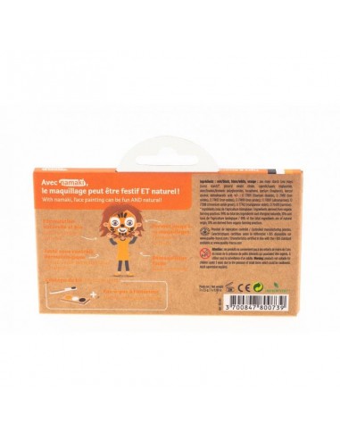 Kit de maquillage 3 couleurs Tigre & Renard -...