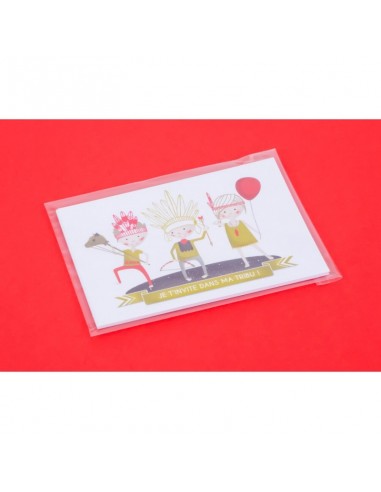 Cartes d'anniversaire Ma tribu - Les Jouets libres