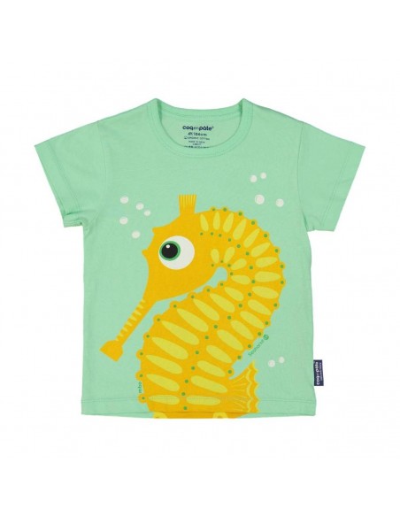T-shirt hippocampe enfant en coton bio - COQ EN PÂTE