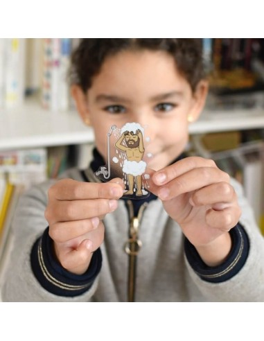 Poster pédagogique + 49 stickers LE CORPS...