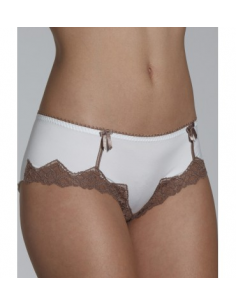 Shorty Gourmandise ivoire praline