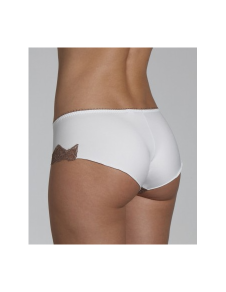 Shorty Gourmandise ivoire praline