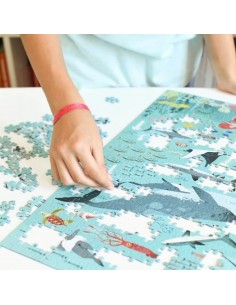 Puzzle éducatif 500 pièces OCÉANS - POPPIK 8+ 2