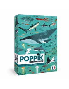 Puzzle éducatif 500 pièces OCÉANS - POPPIK 8+