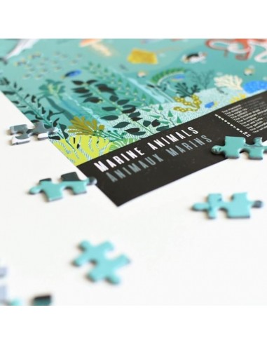 Puzzle éducatif 500 pièces OCÉANS - POPPIK 8+