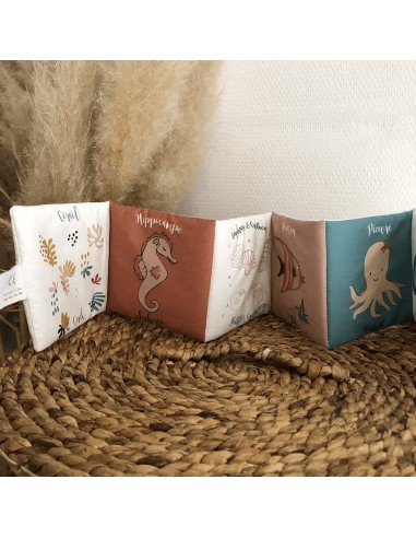 Livre d’éveil Animaux de la mer avec bruitages...