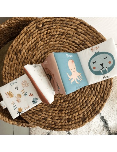 Livre d’éveil Animaux de la mer avec bruitages...