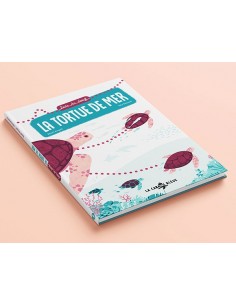 Suis du doigt la tortue de mer - LA CABANE BLEUE éditions 2