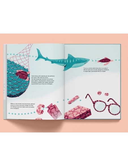 Suis du doigt la tortue de mer - LA CABANE BLEUE éditions