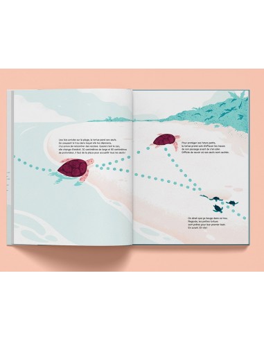 Suis du doigt la tortue de mer - LA CABANE...