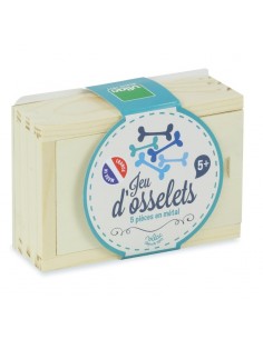 Jeu d'osselets en coffret bois - VILAC 5+