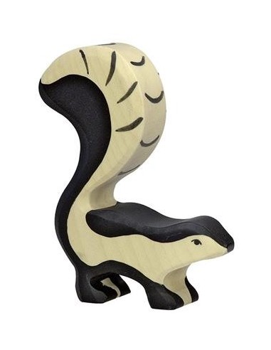 Mouffette - animaux de la jungle - figurine en...