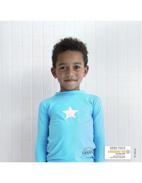 T-Shirt anti-UV enfant 6 ans - Poséidon - HAMAC