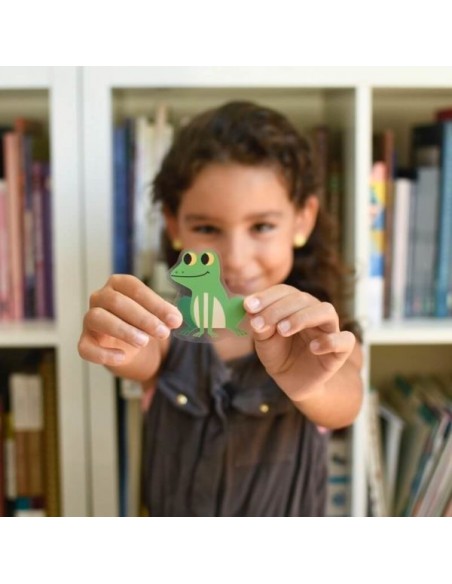 Poster pédagogique + 60 stickers DANS LA FORÊT (3-8 ans) - POPPIK