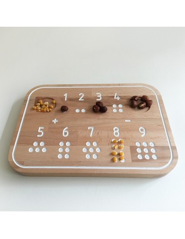 Simone la planche de traçage Montessori en bois...