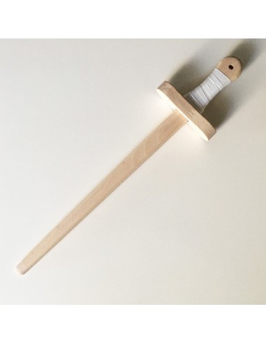 Pack Arthur - Épée et bouclier en bois - Blanc...