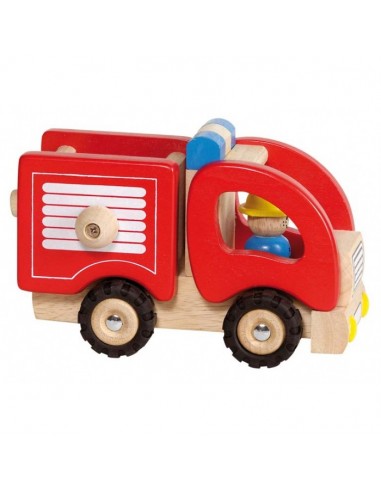 Camion de pompiers en bois - GOKI 2+