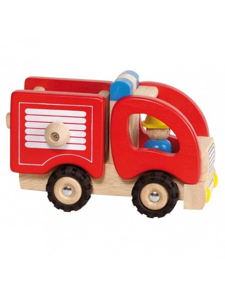 Camion de pompiers en bois - GOKI 2+