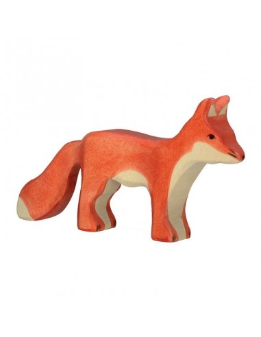 Renard debout - animaux de la forêt - figurine en bois HOLZTIGER