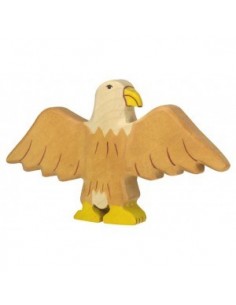Aigle - animaux de la forêt - figurine en bois HOLZTIGER