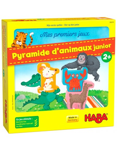 Mes premiers jeux – Pyramide d’animaux junior - HABA 2+