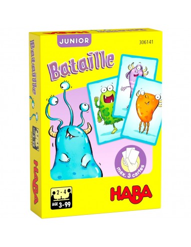 Bataille junior - Alerte aux monstres ! - HABA 3+