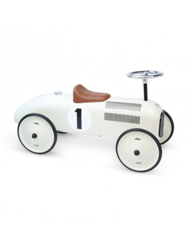 Porteur voiture vintage 1 - blanc crème - VILAC 18M+