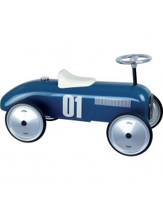 Porteur voiture vintage 01 - bleu pétrole - VILAC 18M+