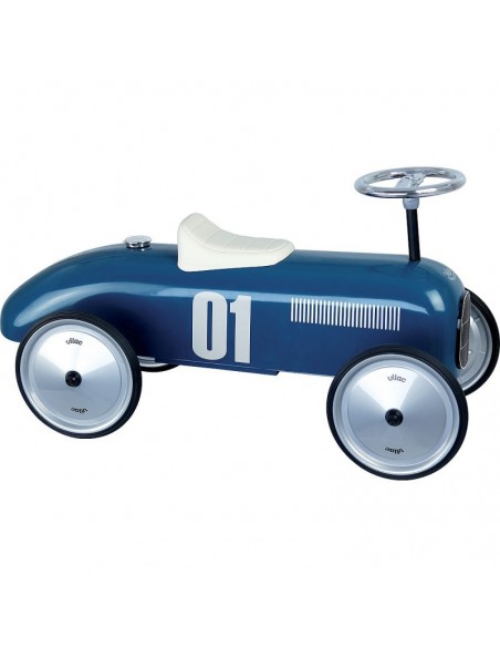 Porteur voiture vintage 01 - bleu pétrole - VILAC 18M+