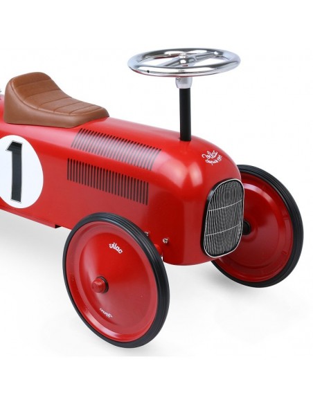 Porteur voiture vintage 1 - rouge - VILAC 18M+