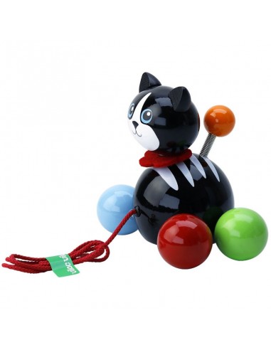 Minou le chat à trainer - VILAC 18M+