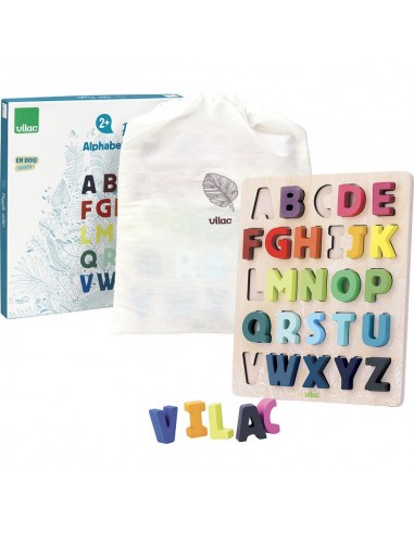 Puzzle ABC Alphabet à encastrer Sous la Canopée - VILAC 2+