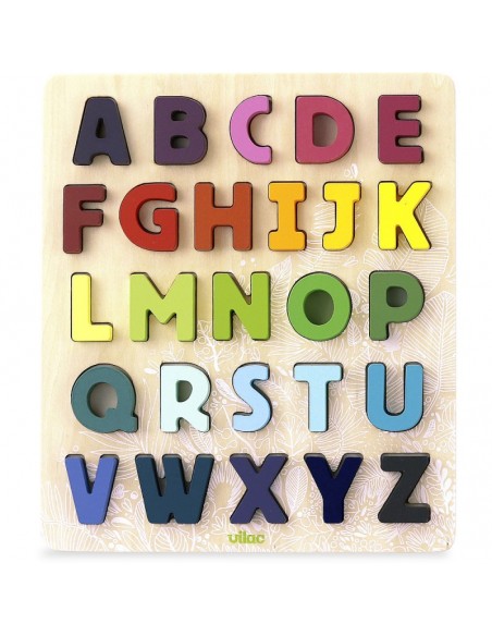 Puzzle ABC Alphabet à encastrer Sous la Canopée - VILAC 2+
