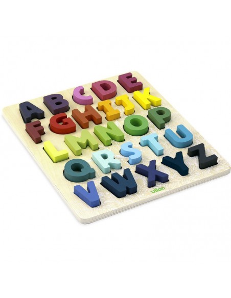 Puzzle ABC Alphabet à encastrer Sous la Canopée - VILAC 2+