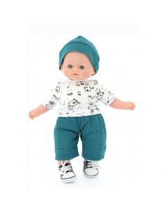 Poupée Petit Câlin souple 36 cm Marius - PETITCOLLIN 18M+