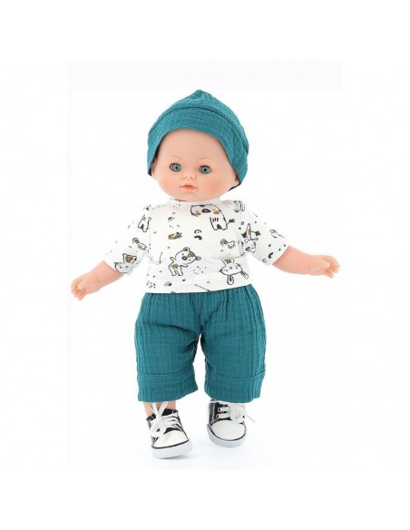 Poupée Petit Câlin souple 36 cm Marius - PETITCOLLIN 18M+