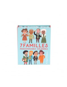 Jeu de 7 familles personnages célèbres par Ingela P.A -...