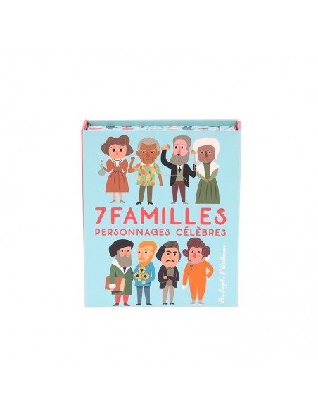 Jeu de 7 familles personnages célèbres par Ingela P.A - VILAC 4+