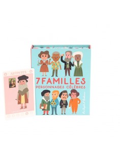Jeu de 7 familles personnages célèbres par Ingela P.A -... 2